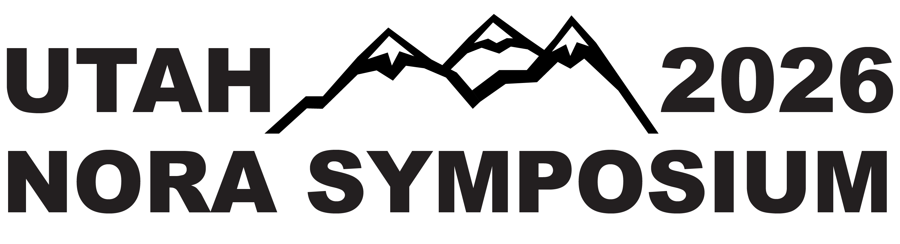Utah NORA Symposium logo.