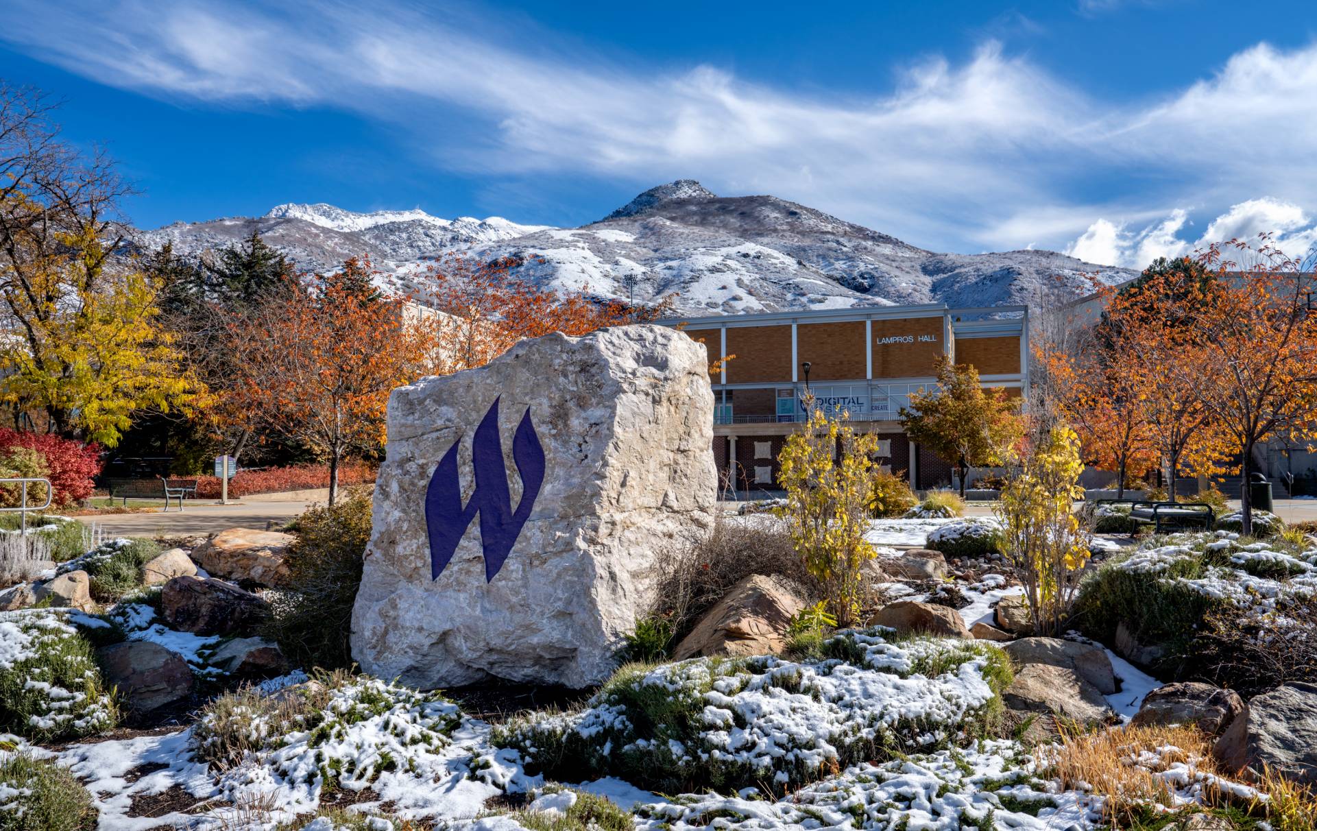 Banner image of Weber State University campus promoting the bachelor’s degree in occupational and environmental health and safety, with a “Learn More” button linking to the program webpage. Banner image of Weber State University campus promoting the bachelor’s degree in occupational and environmental health and safety, with a “Learn More” button linking to the program webpage.